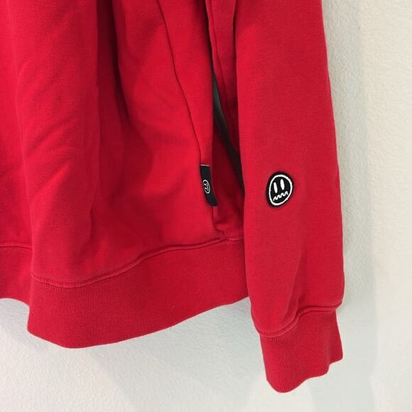 Beaster Red Crewneck Patch Sweatshirt | Size Large - Picture 6 of 6